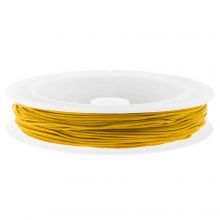 Nylonschnur (0.5 mm) Mustard Gold (25 Meter)