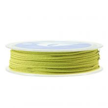 Gedrehte Nylonschnur (1 mm) Bright Olive (15 Meter)