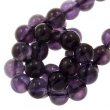 Amethyst Perlen (6 mm) 30 stück