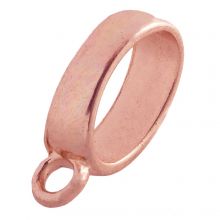 Charmträger (Innenmaß 8 x 12 mm) Rose Gold (10 Stück)