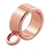 Charmträger (Innenmaß 9 mm) Rose Gold (10 Stück)